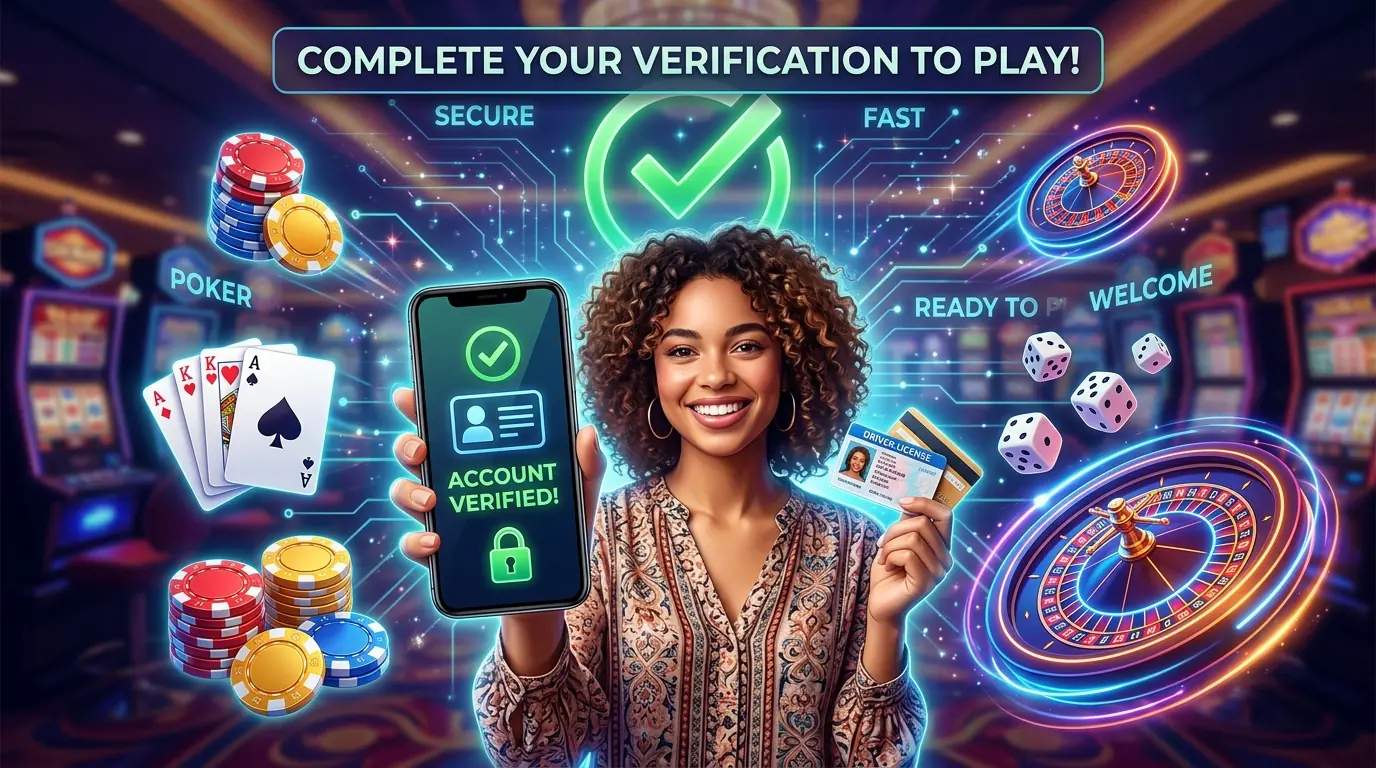 Jackpot City casino account verification