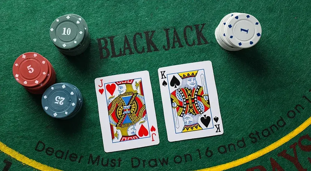 Jackpot City blackjack game